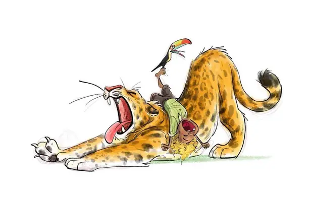 Tiger · Encanto · original 2D art