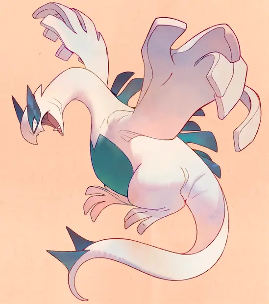 Lugia · original 2D art