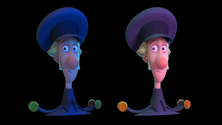 Jesper · Klaus · 3D version