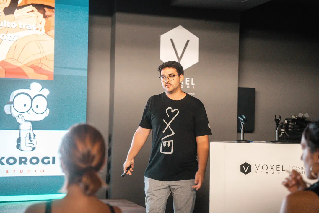 Masterclass at Voxel School, Madrid